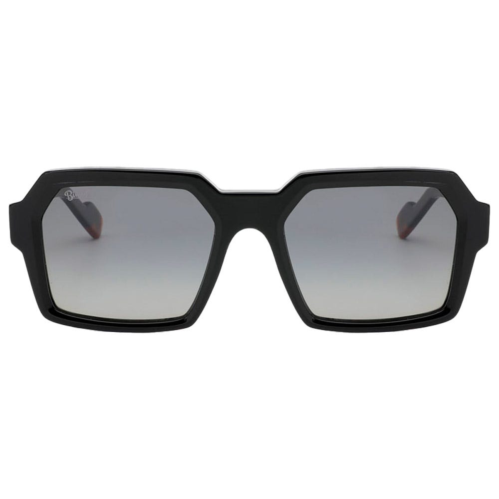 Tyler Shiny Black Gradient Grey Polarized