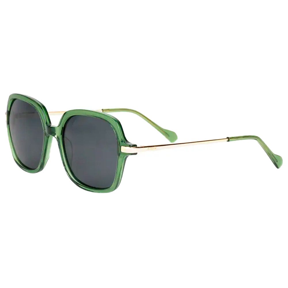 Marbella Shiny Gold Kaki Grey Polarized