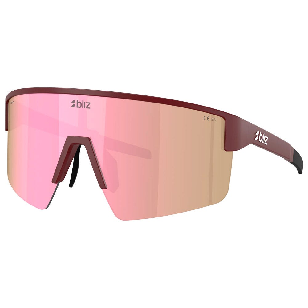 P004 Small Matte Burnt Lake Brown Pink Multi