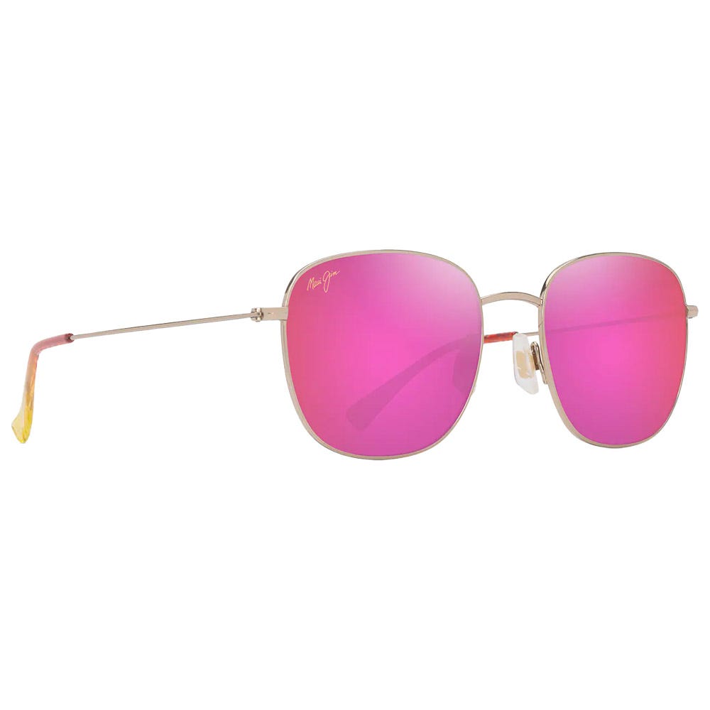 Olali Asian Fit Doré Clair Brillant Violet Rose Maui Sunrise MauiPure