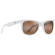 Kikonia XL Shiny Solid White Hcl Bronze Mineral Superthin