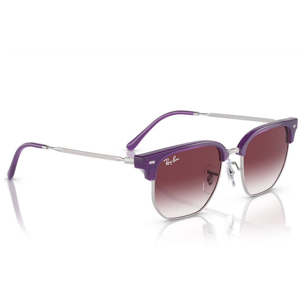 New Clubmaster Kids Polished Opal Purple Grey Purple