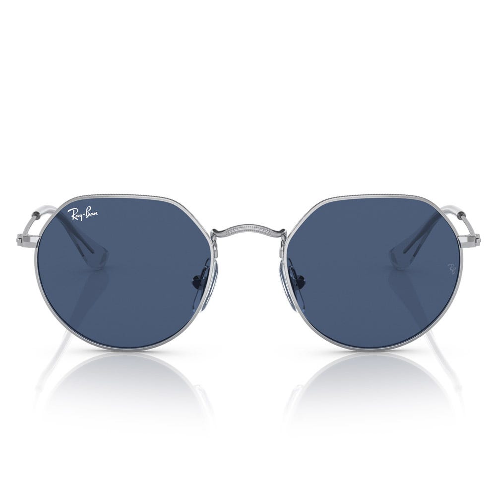Jack Kids Polished Silver Dark Blue