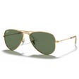 Aviator Kids Polished Arista Gold Dark Green