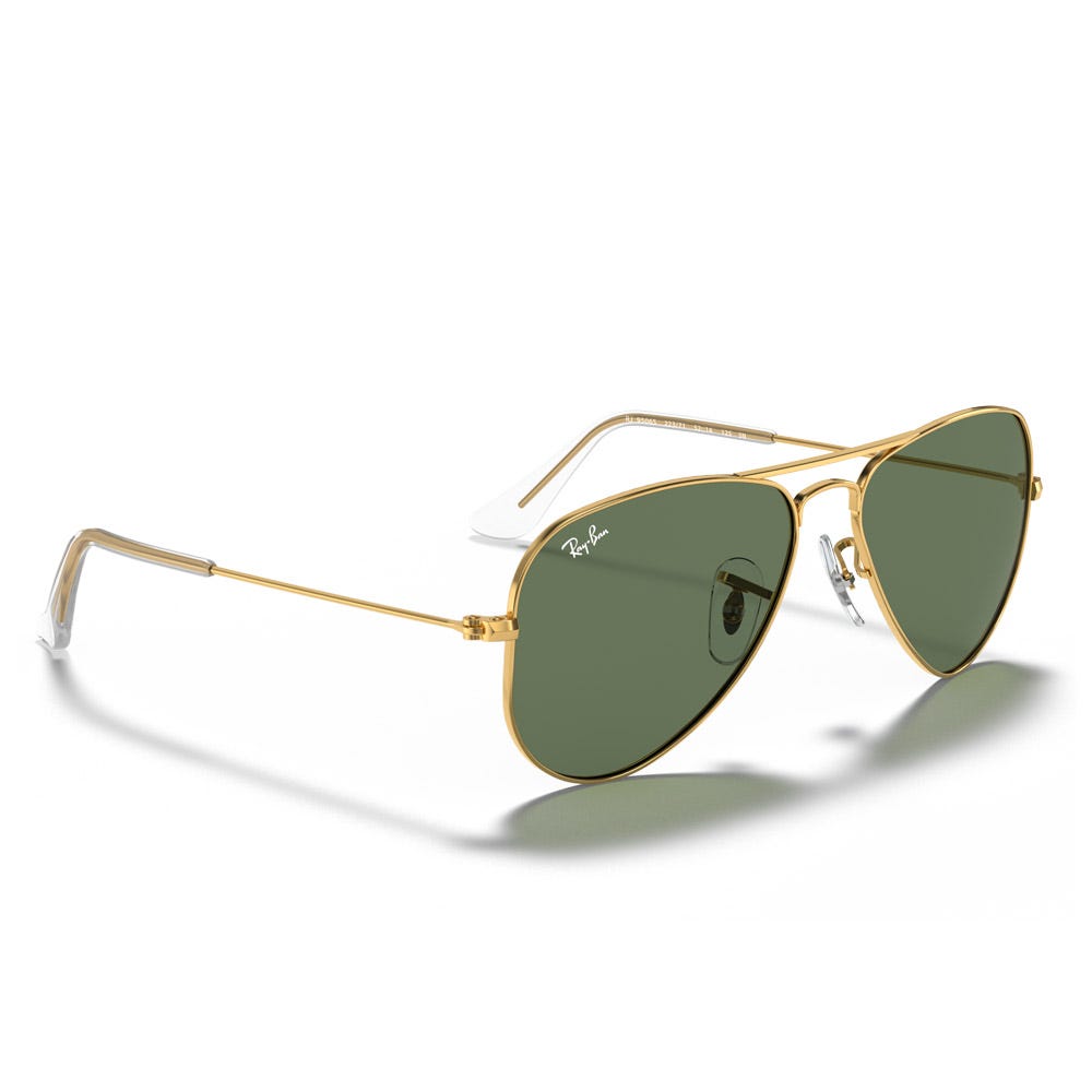 Aviator Kids Polished Arista Gold Dark Green