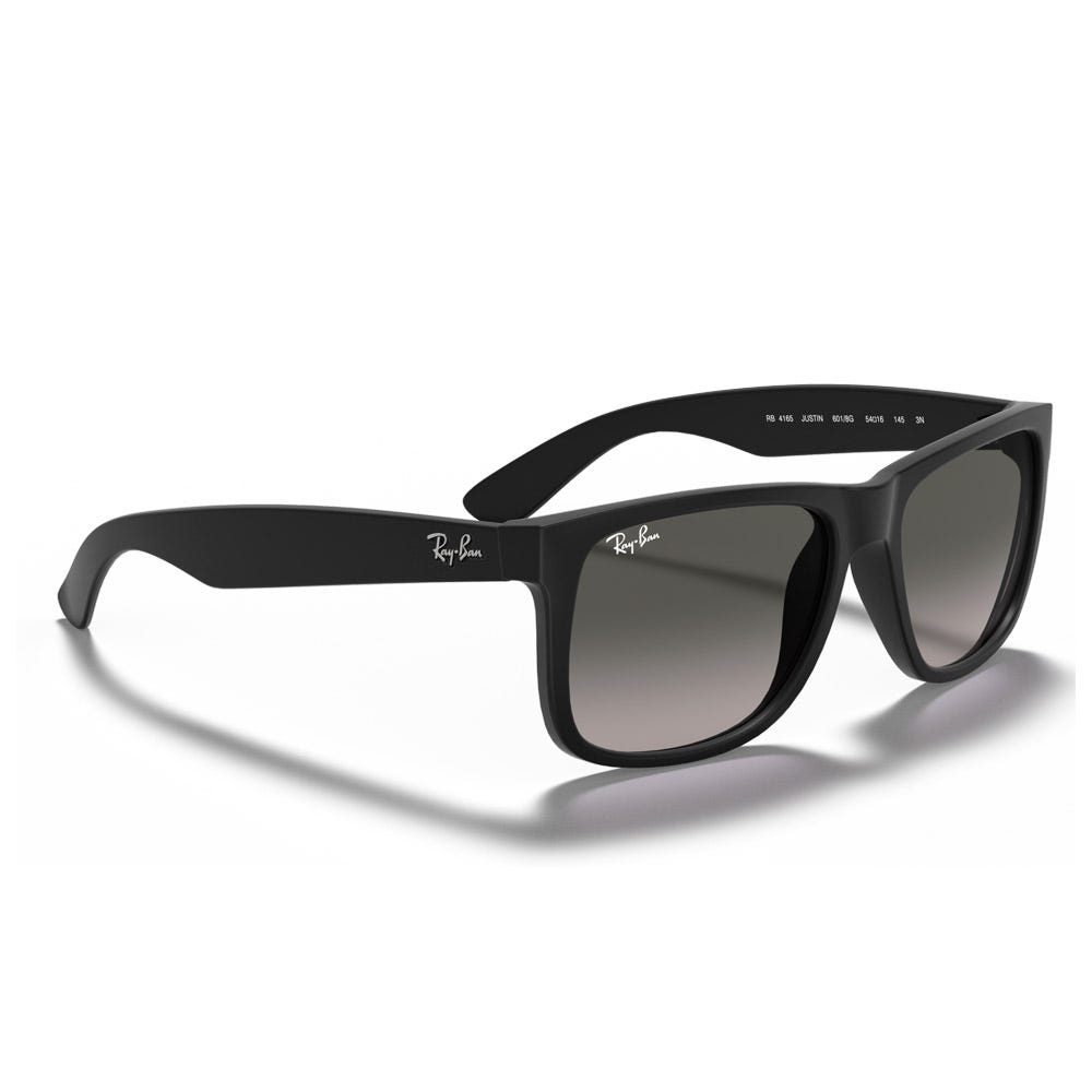 RB4165 Justin Classic Matte Rubber Black Dark Grey Gradient