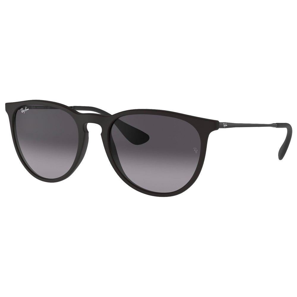 RB4171 Erika Classic Matte Rubber Black Gradient Grey