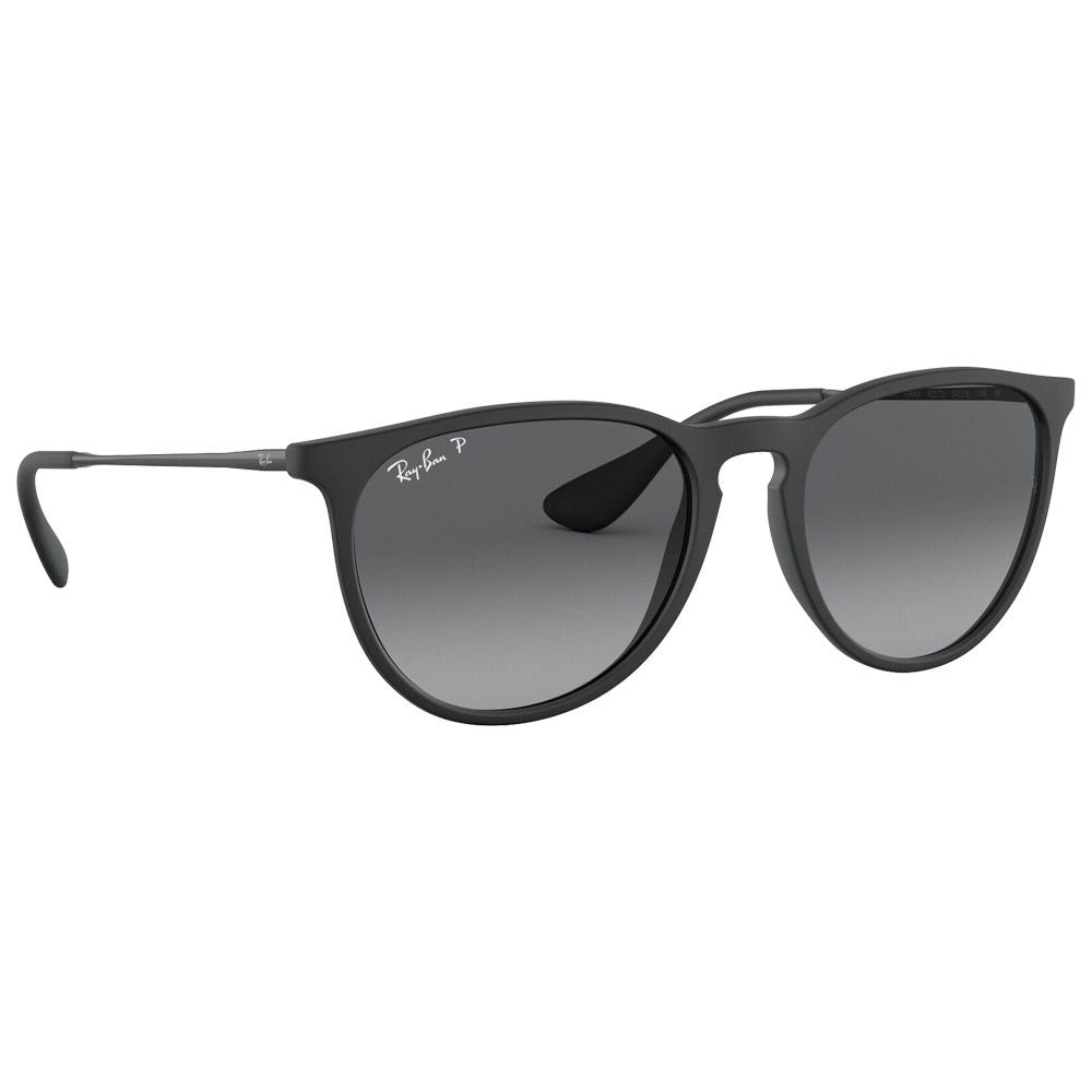 RB4171 Erika Classic Matte Rubber Black Grey Polar