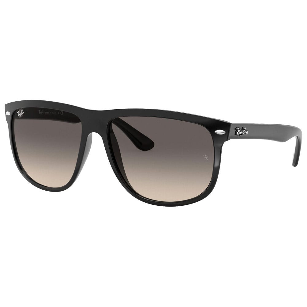 RB4147 Boyfriend Polished Black Grey