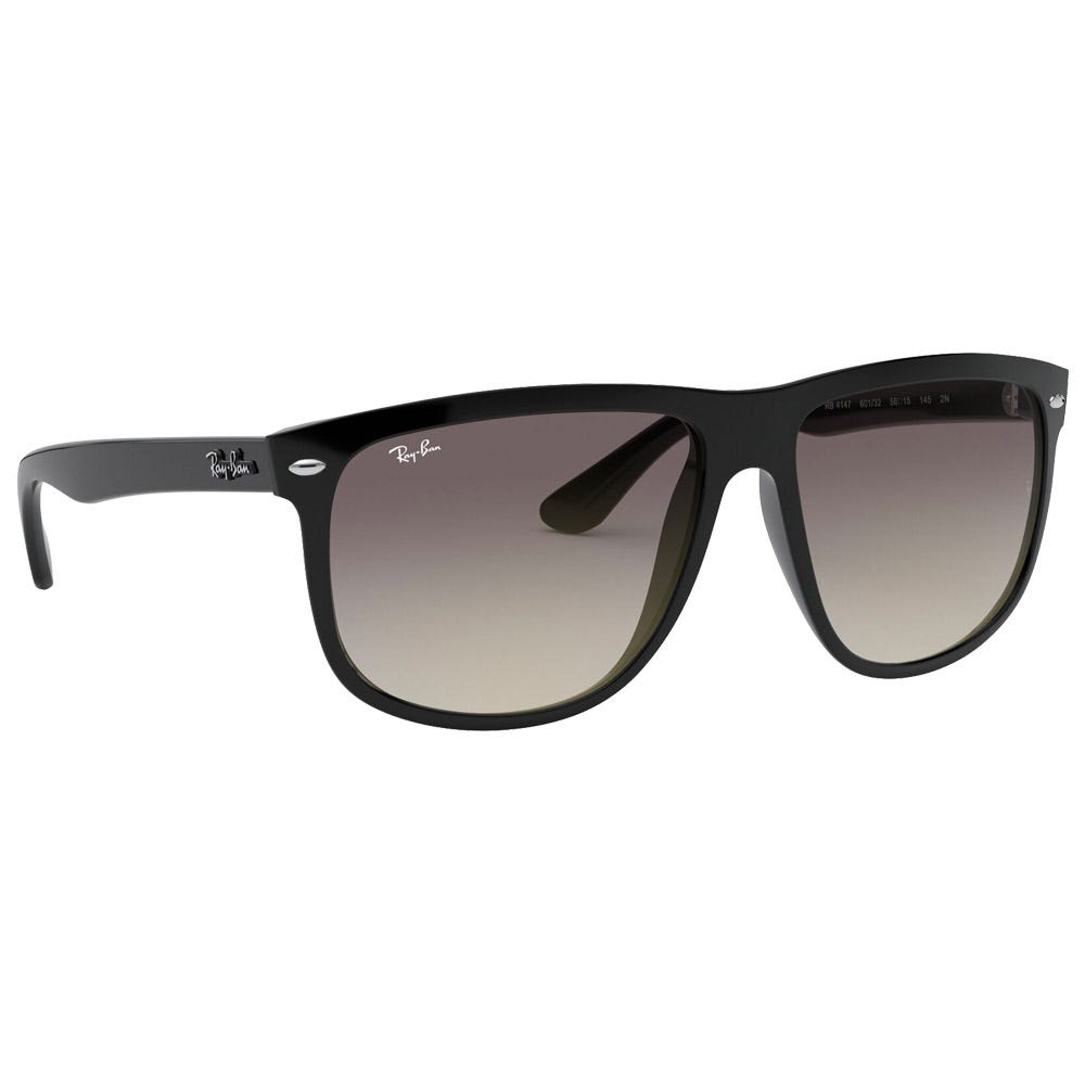 RB4147 Boyfriend Polished Black Grey