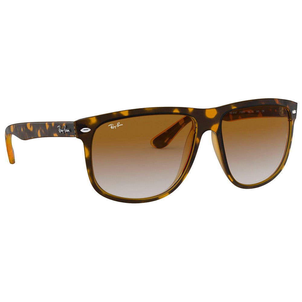 RB4147 Boyfriend Polished Light Havana Gradient Light Brown