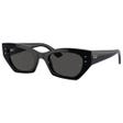 RB4430 Zena Polished Black Dark Grey