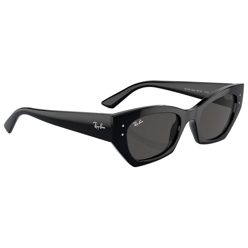 RB4430 Zena Polished Black Dark Grey