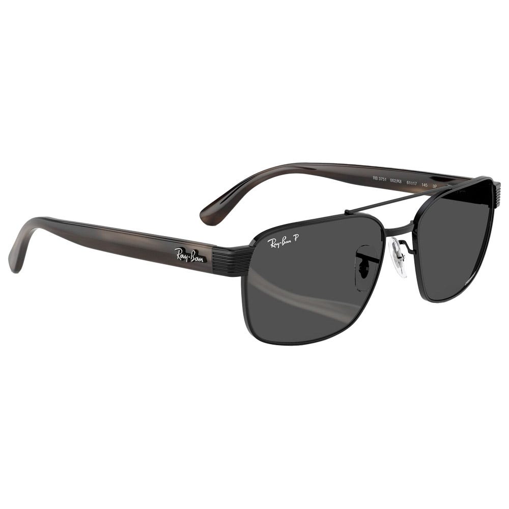 RB3751CH Polished Black Chromance Dark Grey Polar