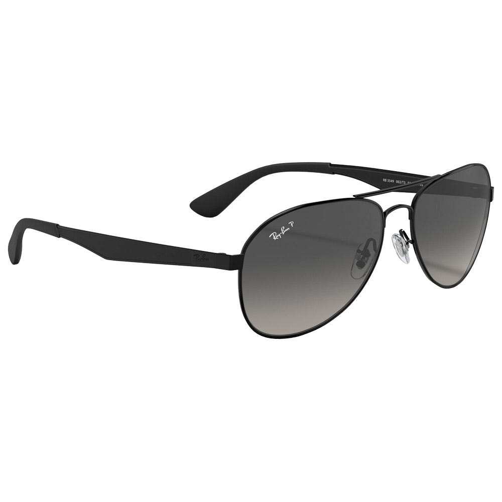 RB3549 Polished Black Grey Polar