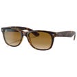 RB2132 New Wayfarer Classic Polished Havana Light Gradient Light Brown
