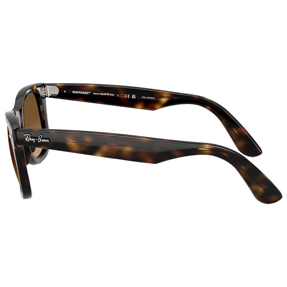 RB4340 Wayfarer Ease Polished Havana Gradient Brown Polar