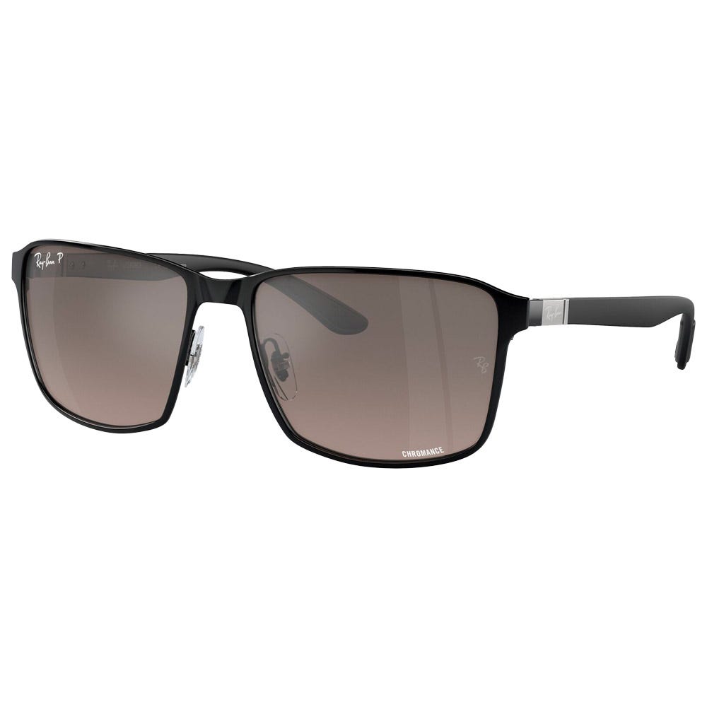 RB3721 Polished Black Chromance Grey