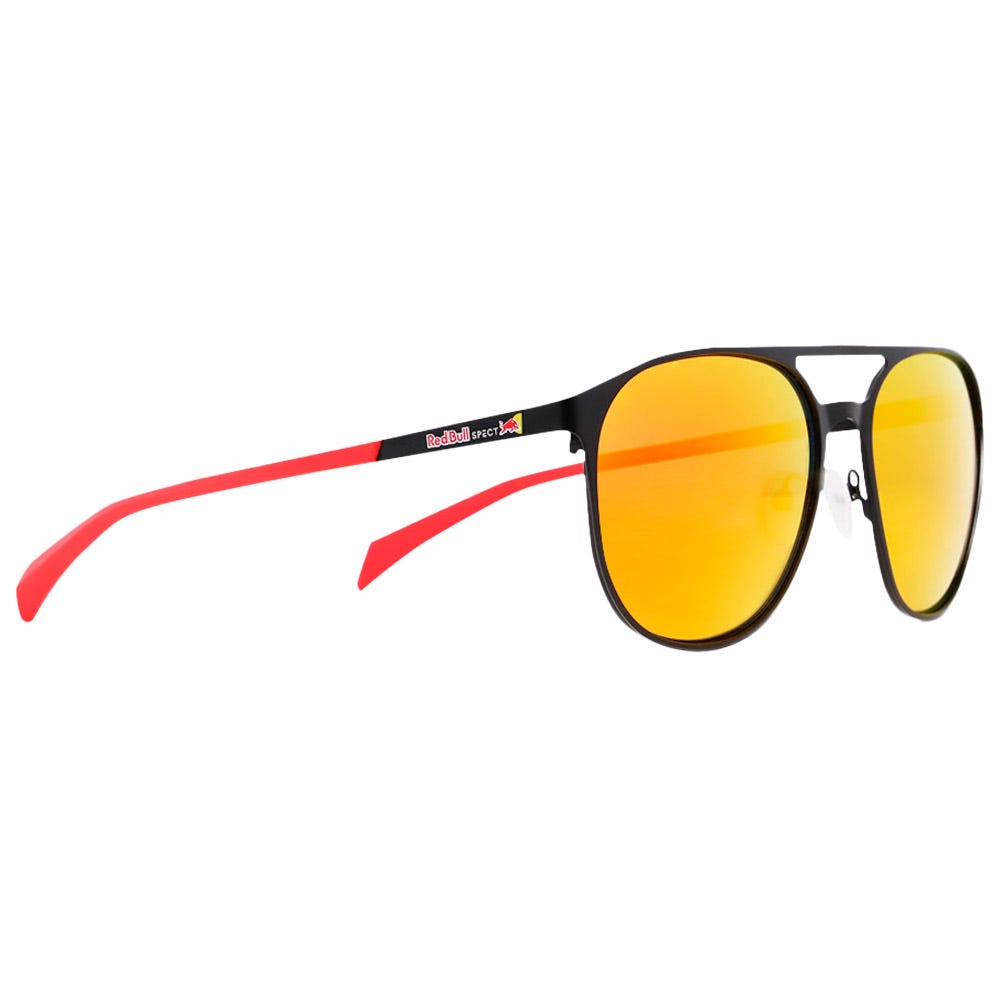 Redms Pilot Matt Black Red Brown Red Mirror Polarized