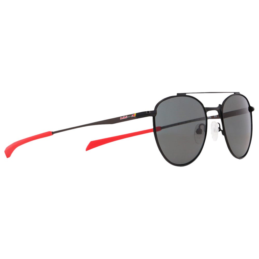 Redms Panto Matt Black Red Smoke Polarized