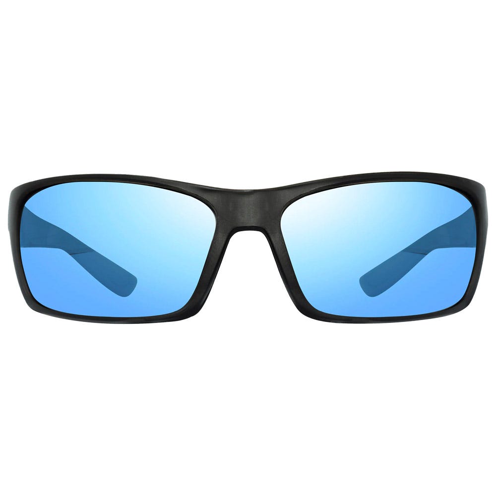 Rebel Matte Black Serilium Blue Water Polarized