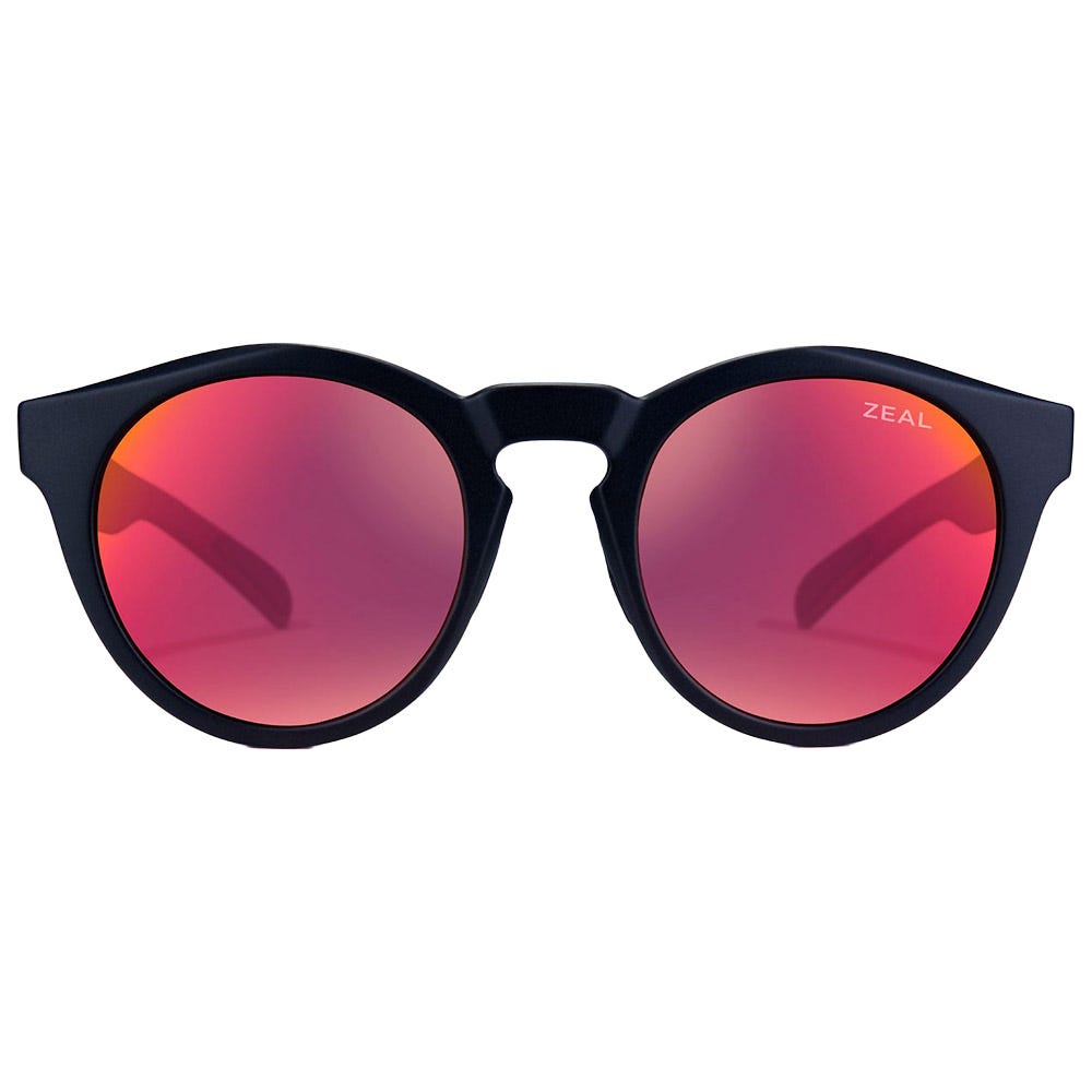 Crowley Matte Black Ellume Ellume Polarized Phoenix Mirror