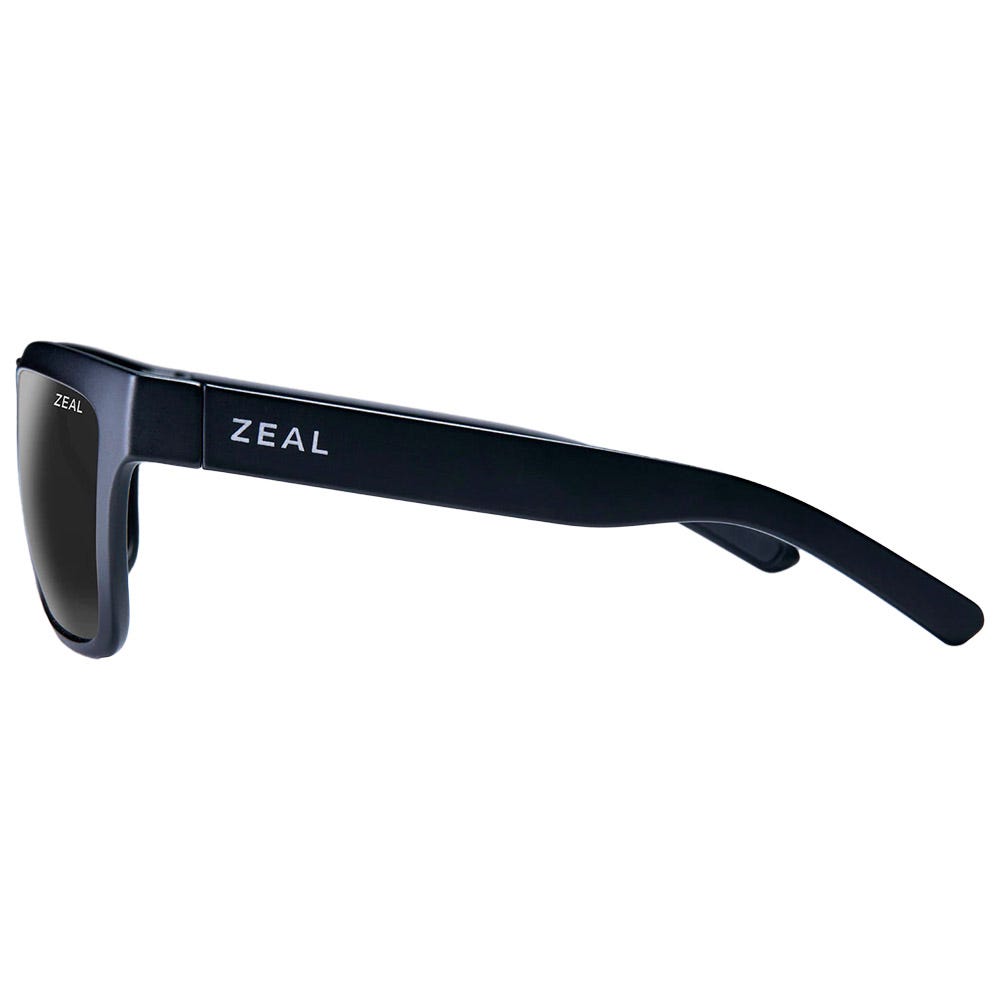 Kittredge Matte Black Ellume Polarized Dark Grey