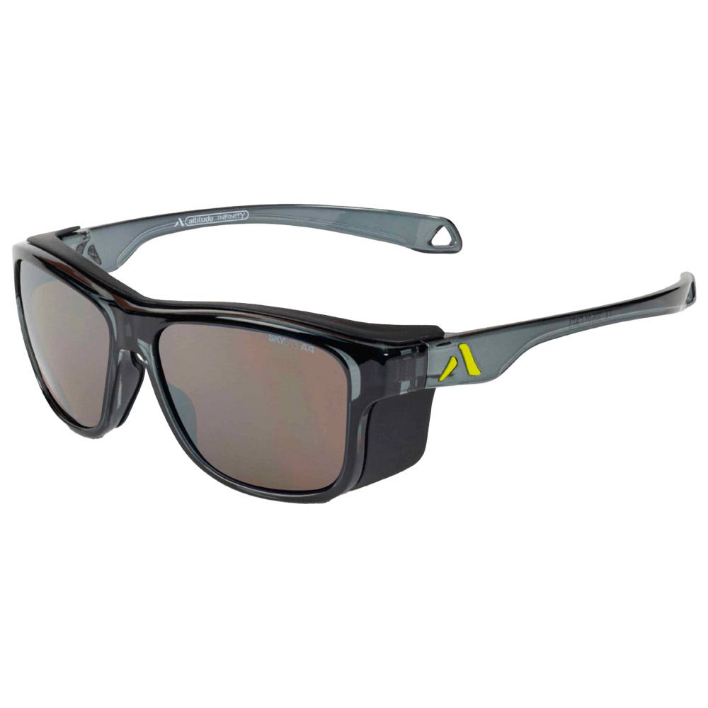Infinity Crystal Grey Grey Silver Flash