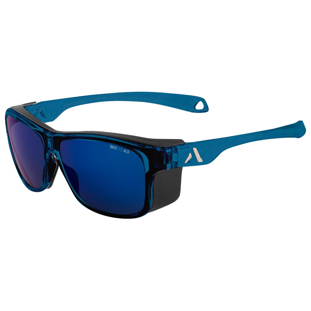 Infinity Crystal Blue Grey Blue Flash
