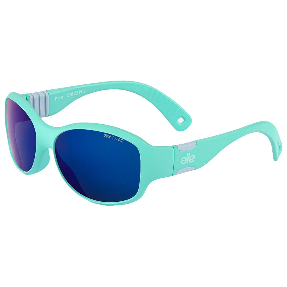 Polo Turquoise Grey Blue Flash
