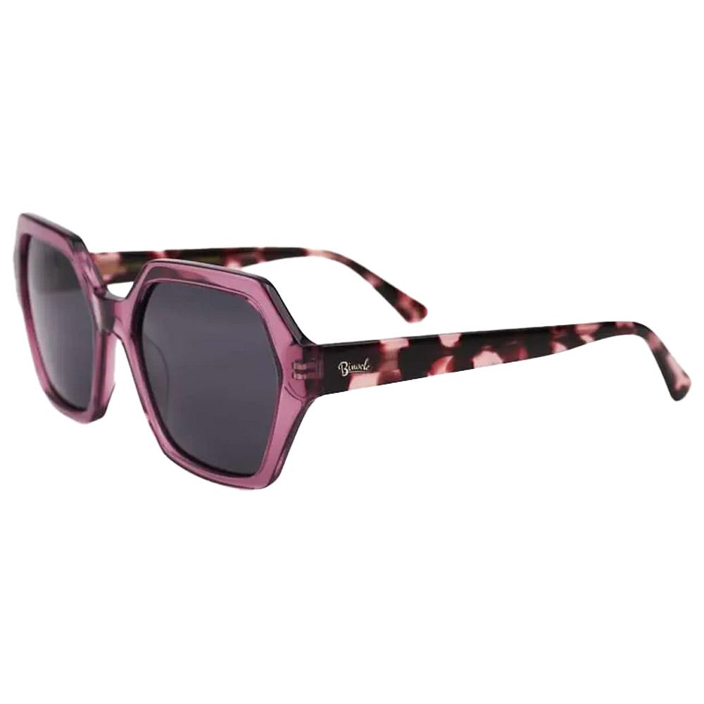 Roma Shiny Purpl Tortoise Pink Gradient Grey Polarized