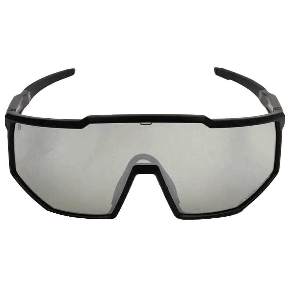 Horizon Shiny Black Silver Mirror Polarized