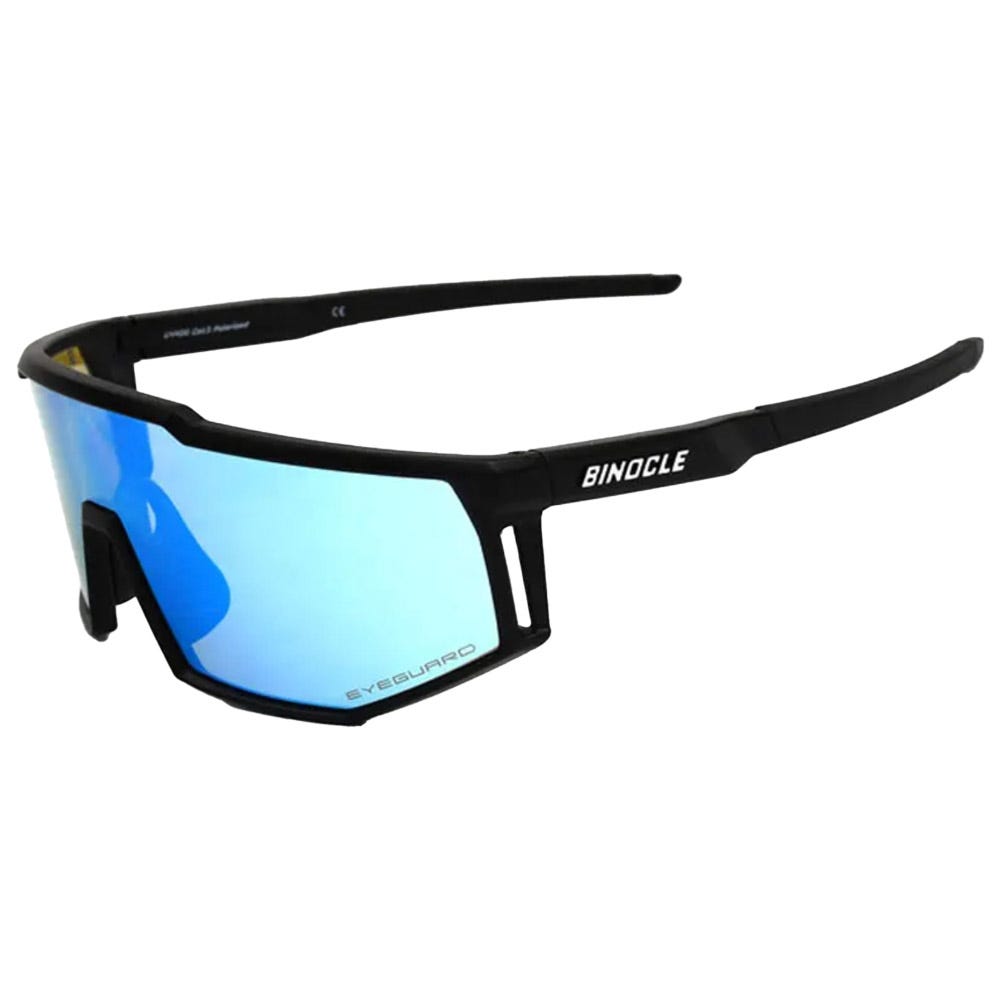 Horizon Shiny Black Ice Blue Mirror Polarized