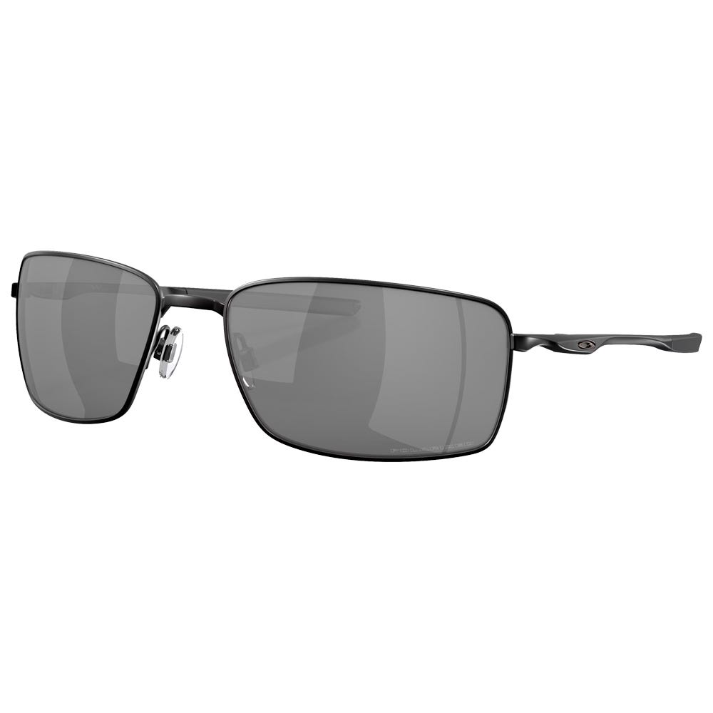 Square Wire Matte Black Black Iridium Polarized