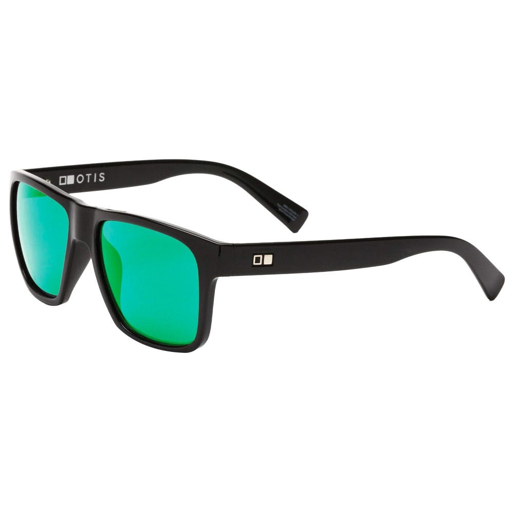 Life On Mars Matte Black L.I.T Green Mirror Polar