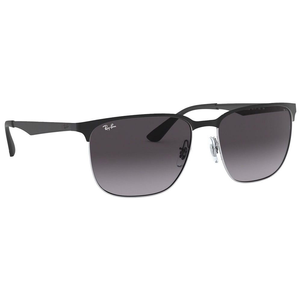 RB3569 Polished Black Silver Gradient Grey