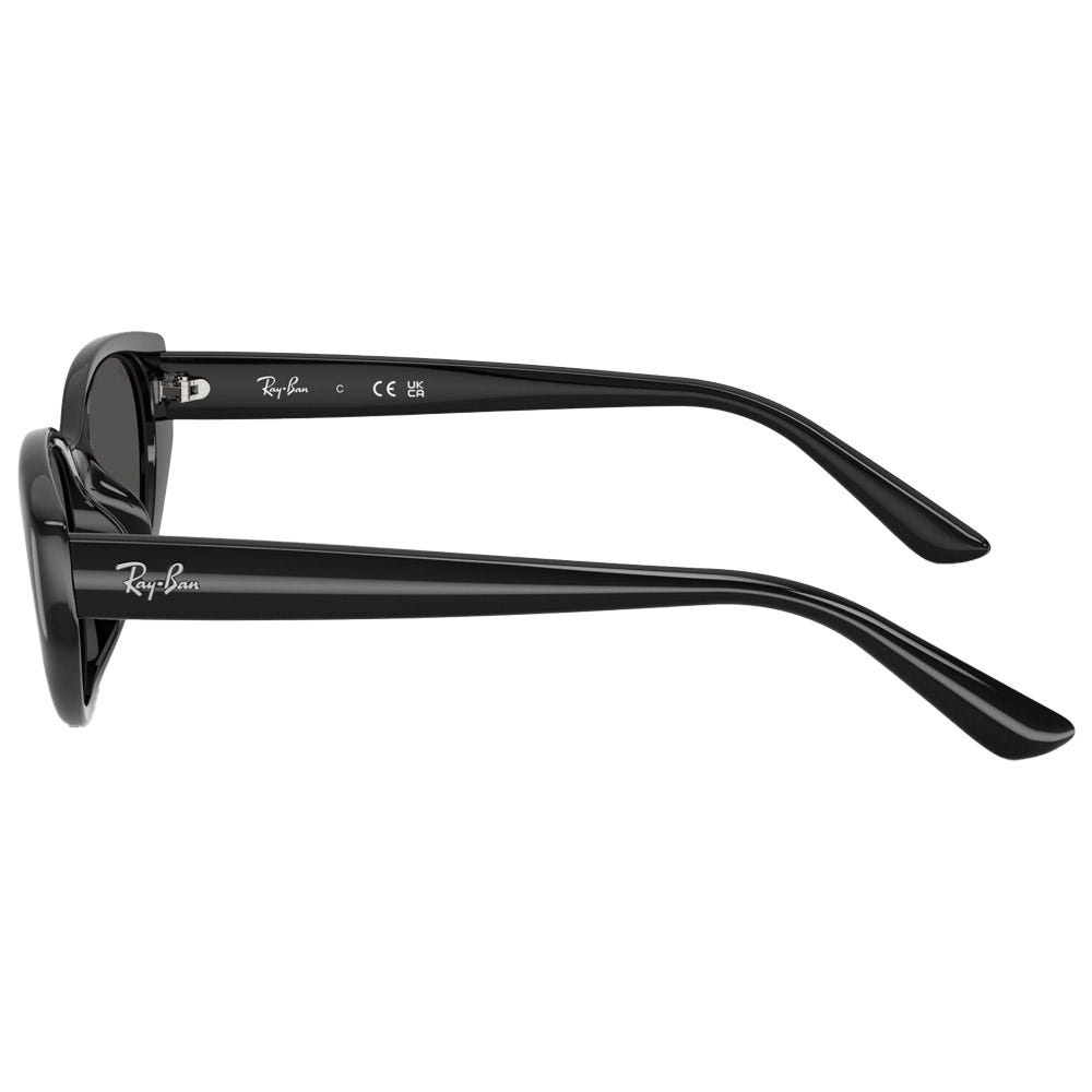 RB4457D Polished Black Dark Grey