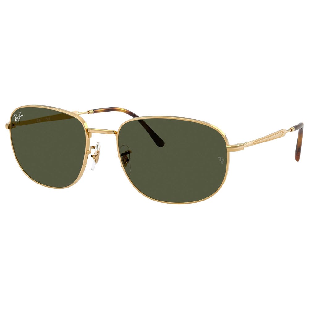 RB3754 Polished Gold Arista Green