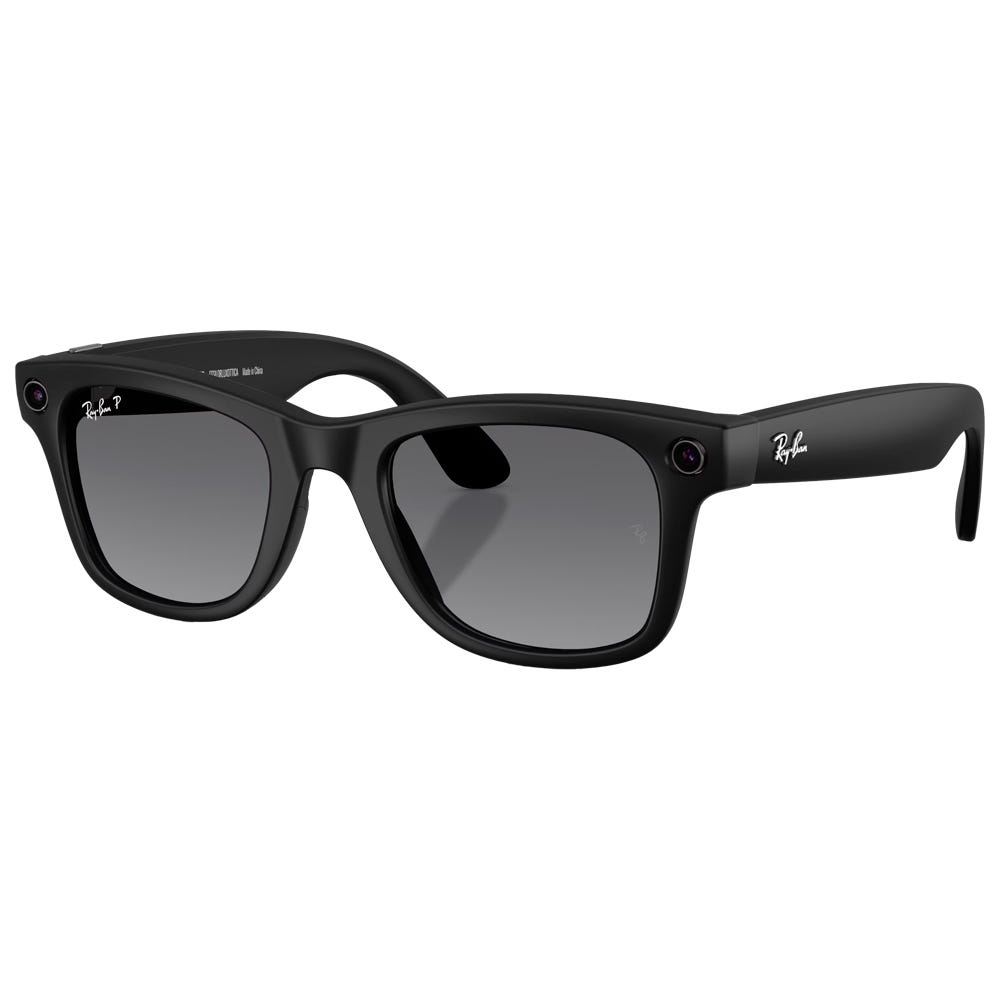 Meta Wayfarer Gen 2 Matte Black Graphite Polarized