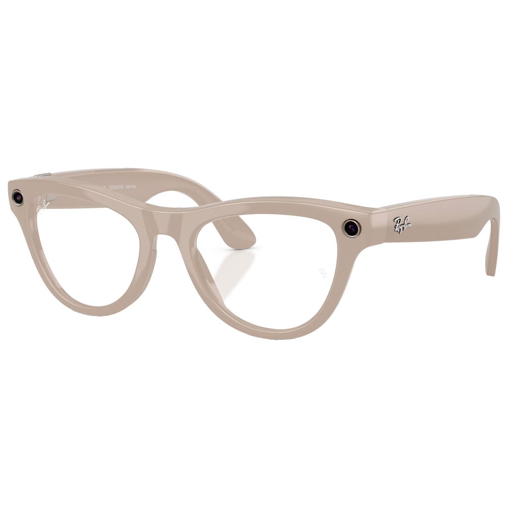 Meta Skyler Gen 2 Shiny Chalk Grey Transitions Saphir Incolore