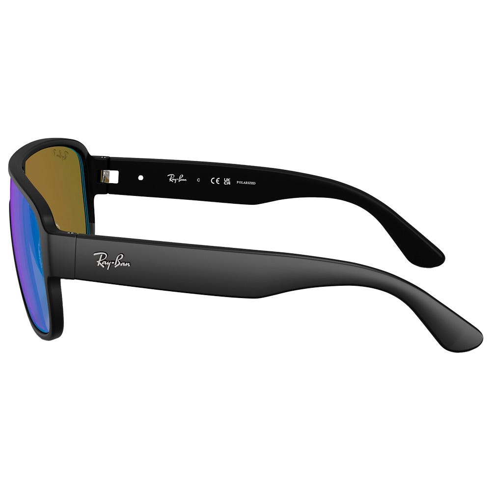 RB2229 Matte Black Green Blue Mirror Polarized