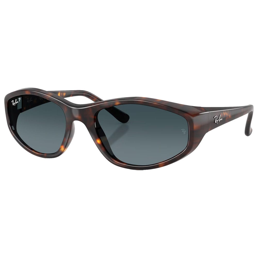 RB2228 Polished Havana Gradient Light Blue Polarized