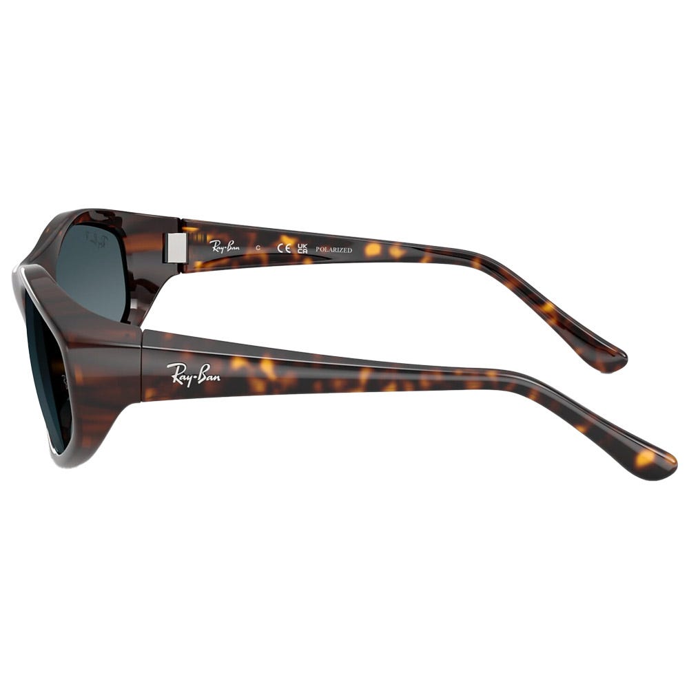 RB2228 Polished Havana Gradient Light Blue Polarized