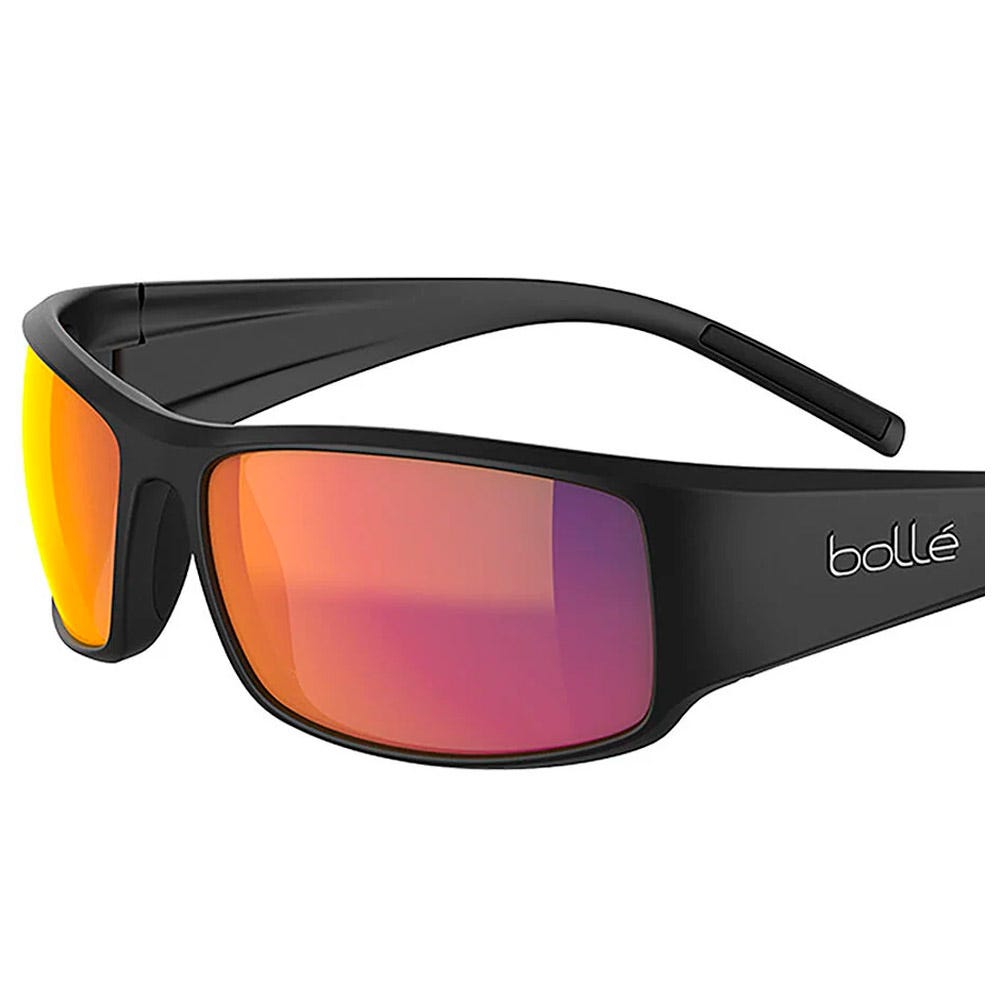 King Black Matte Volt+ Ruby Polarized