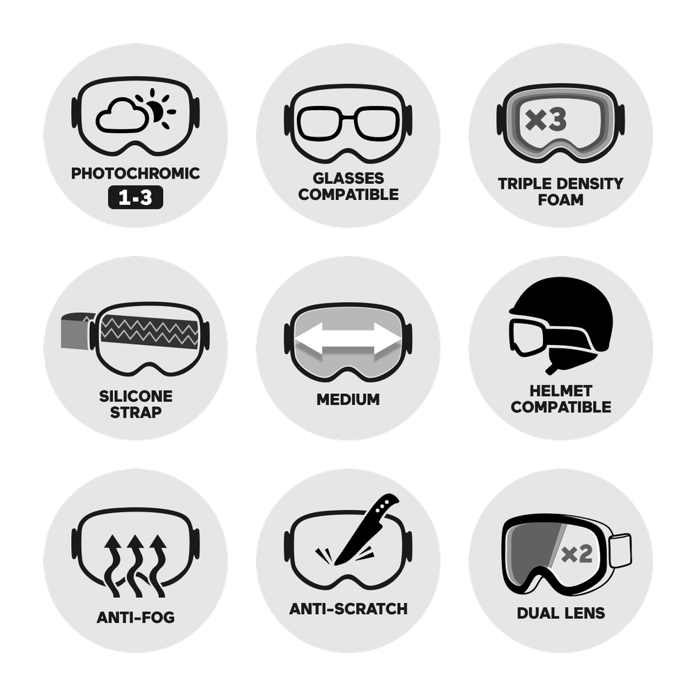Crusher Elite Matte Black Yellow Photochromic Lens