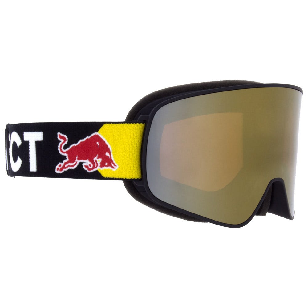 Rush Matt Black Orange Gold Mirror