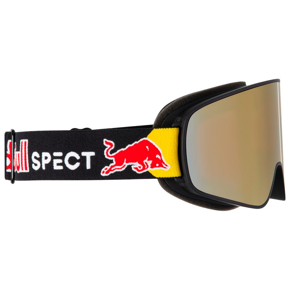 Rush Matt Black Orange Gold Mirror