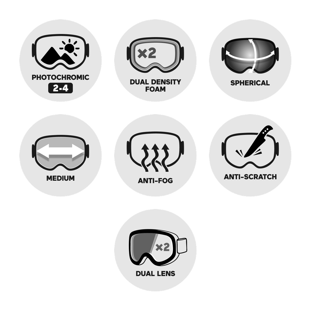 Shadow Noir Reactiv 2-4 Glare Control