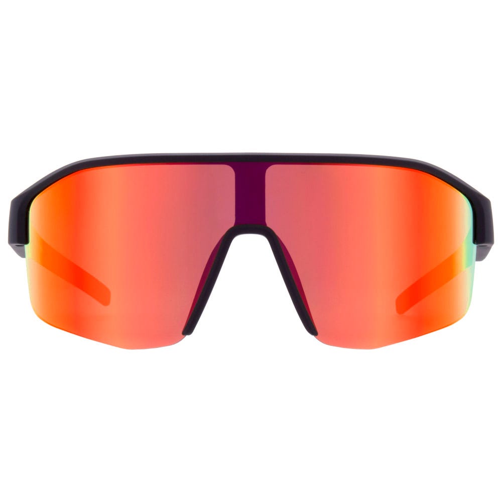 Dundee Black Red Brown Red Orange Mirror