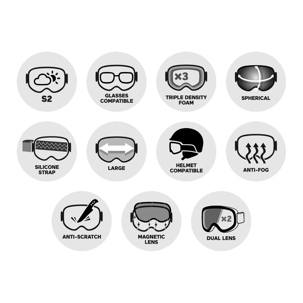 Episode White Gold Mirror Lens